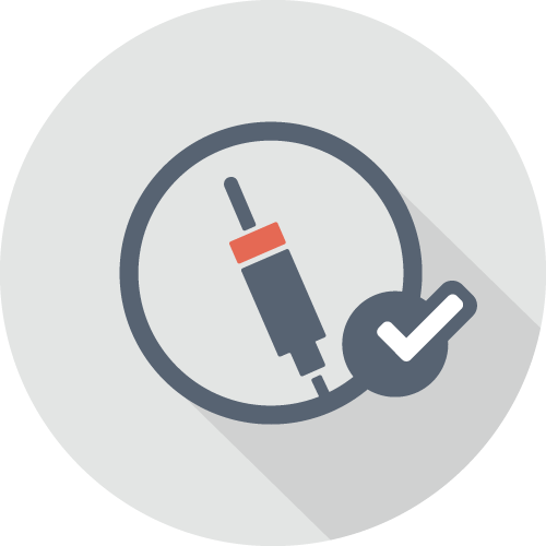 STB內建 AV 訊號，相容舊螢幕